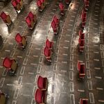 El patio de butacas del Berliner Ensemble se ha reducido de 700 a 200 asientos