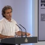 Rueda de prensa ofrecida este viernes por el director del Centro de Alertas y Emergencias Sanitarias, Fernando Simón