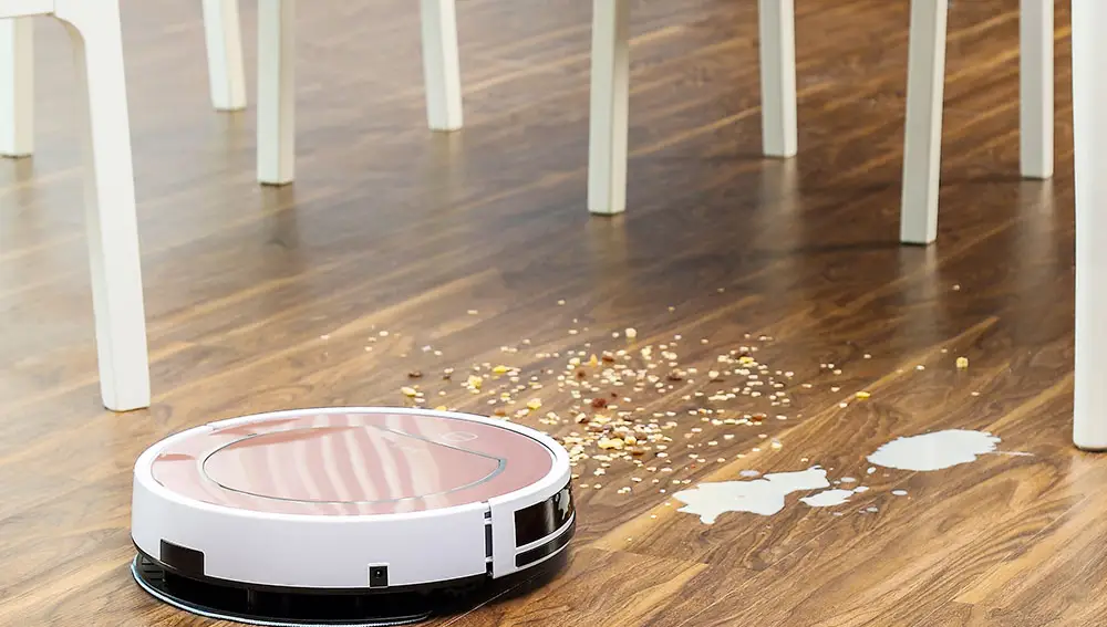 Robot aspirador para seco y mojado