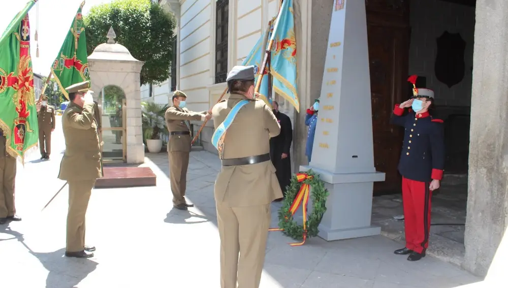 Acto de homenaje en el Palacio Real de Valladolid