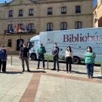 Presentación del nuevo bibliobús de la Diputación de Soria