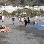 Playa de la Herradura, en Granada