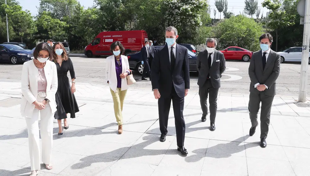 El Rey ha presidido el Pleno Extraordinario de la Cámara de Comercio de España