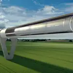 Recreación del Hyperloop que está desarrollando Zeleros