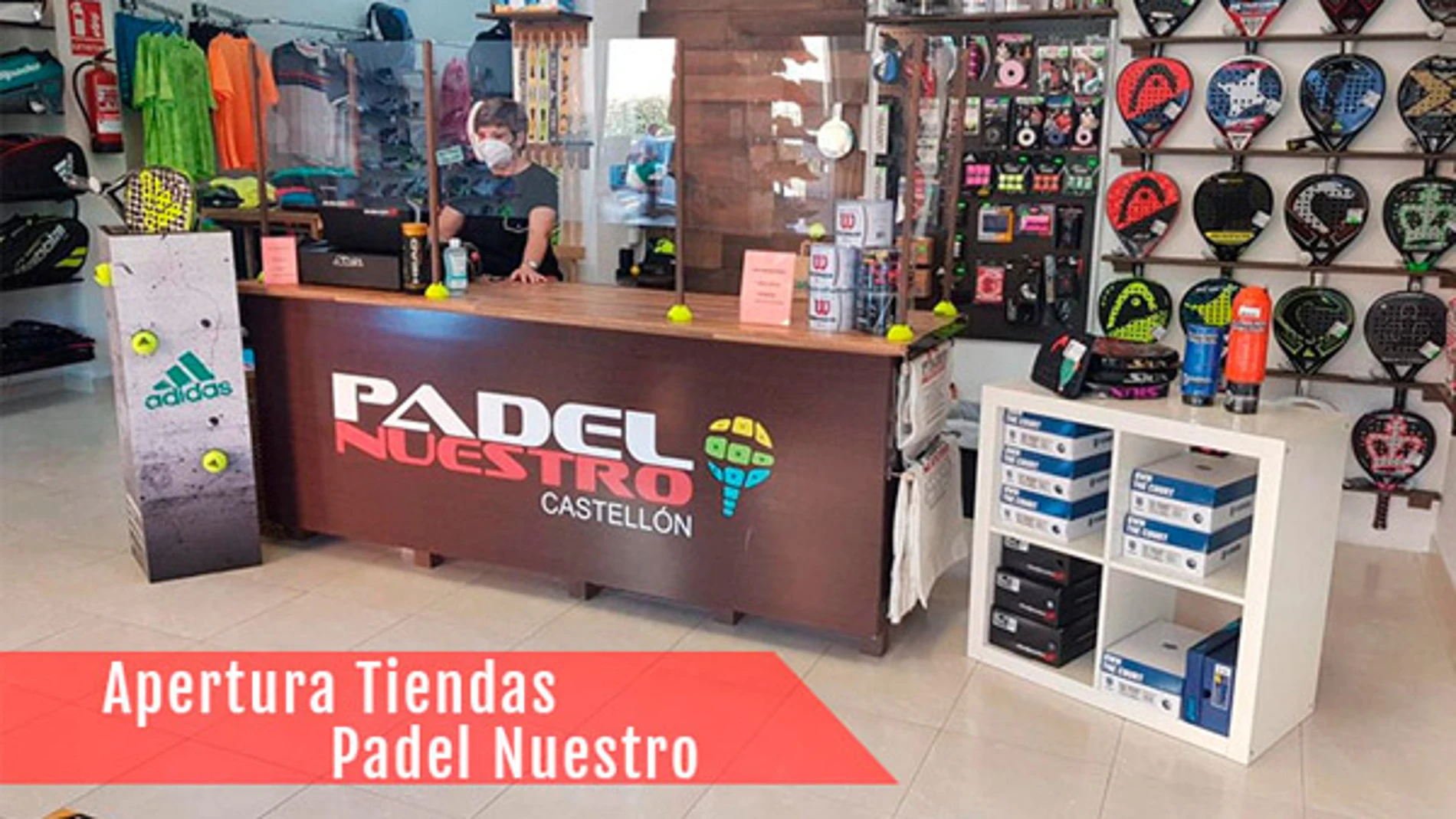 Apertura tiendas Padel Nuestro