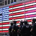 Imagen de la Policía de Nueva York en una foto de archivo, en Times Square
