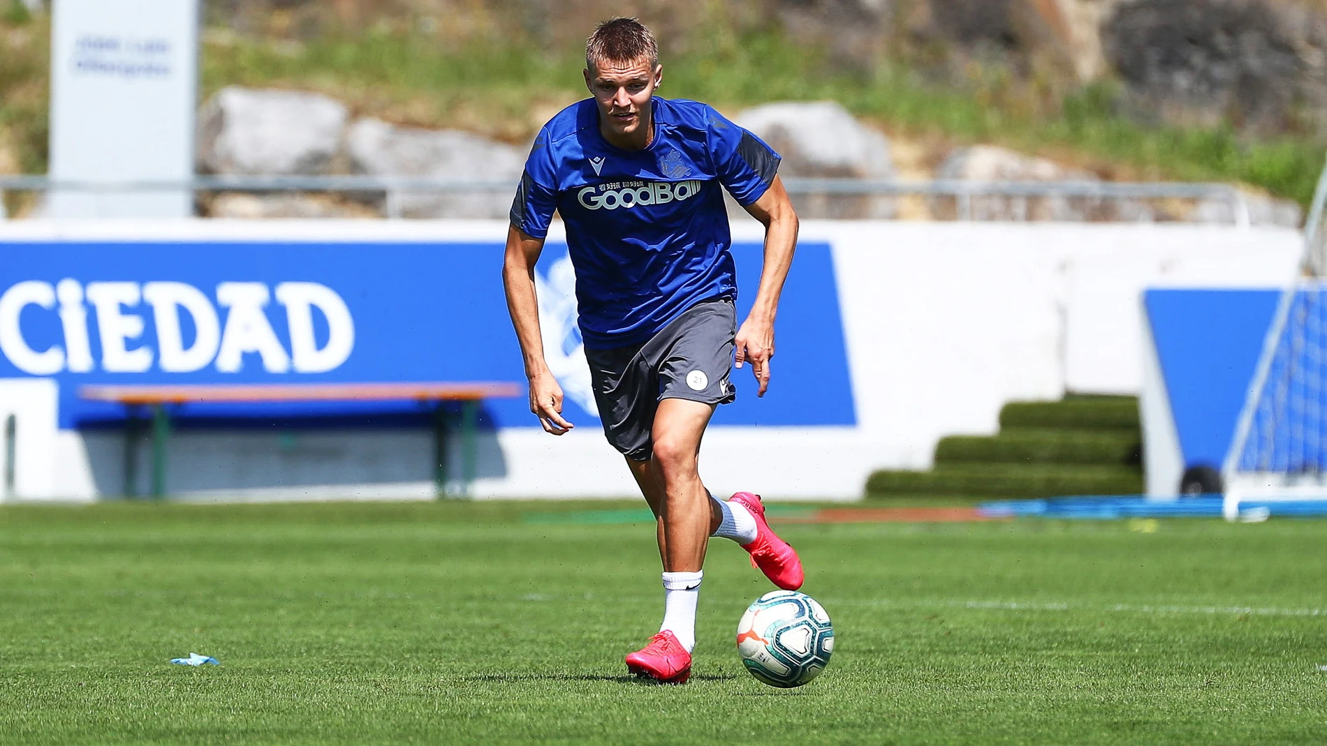 Real Sociedad training