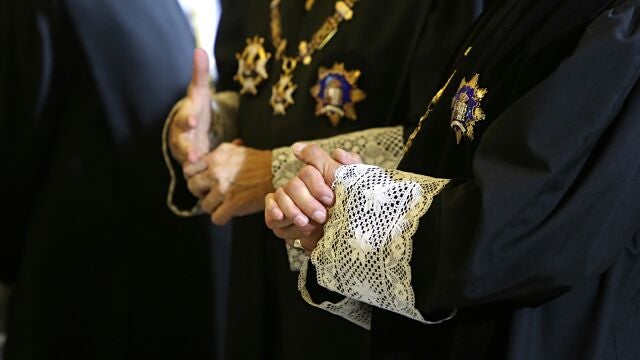 Magistrados en el Tribunal Supremo en Madrid.