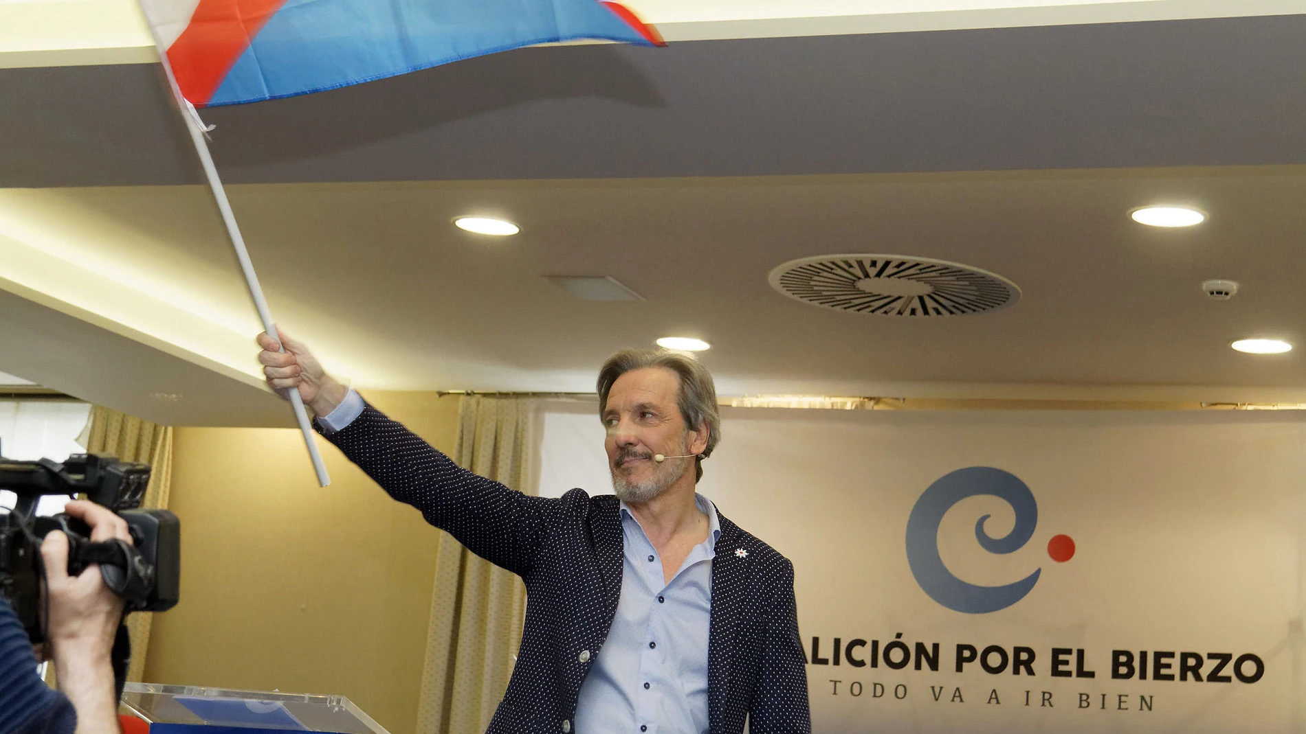 El presidente de Coalición por el Bierzo, Pedro Muñoz