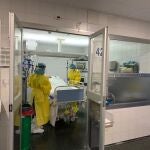 UCI del Hospital Regional de Málaga
