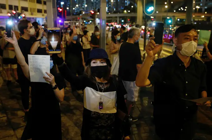 Hong Kong apaga la llama de Tiananmen