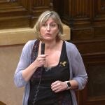 La consellera de Salud de la Generalitat Alba Vergés en el pleno del Parlament del 3 de junio.EUROPA PRESS03/06/2020