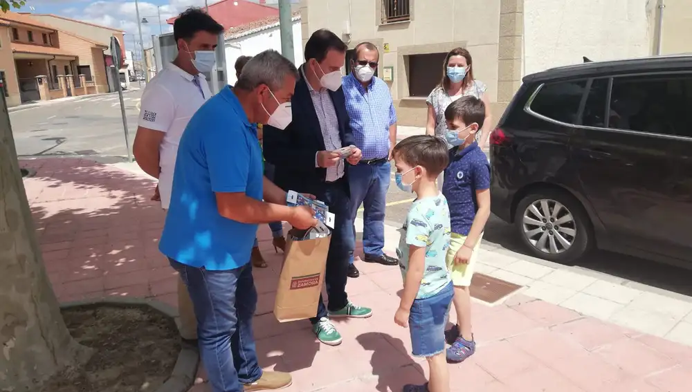 La Diputación de Zamora distribuirá 16.000 mascarillas infantiles a menores de todos los pueblos