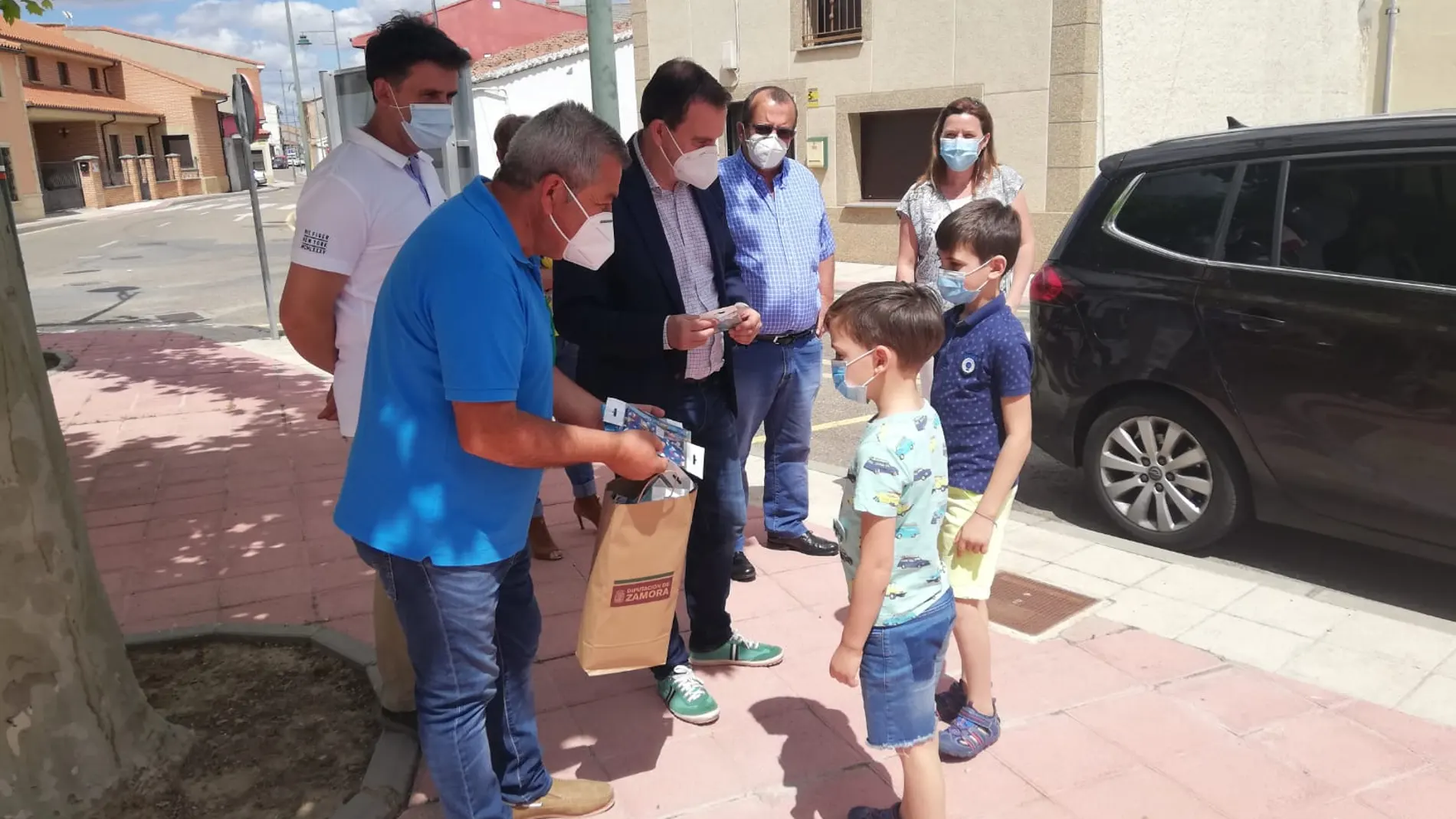 La Diputación de Zamora distribuirá 16.000 mascarillas infantiles a menores de todos los pueblos