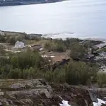 El impresionante vídeo donde se ve el gran alud de barro en Alta, Noruega
