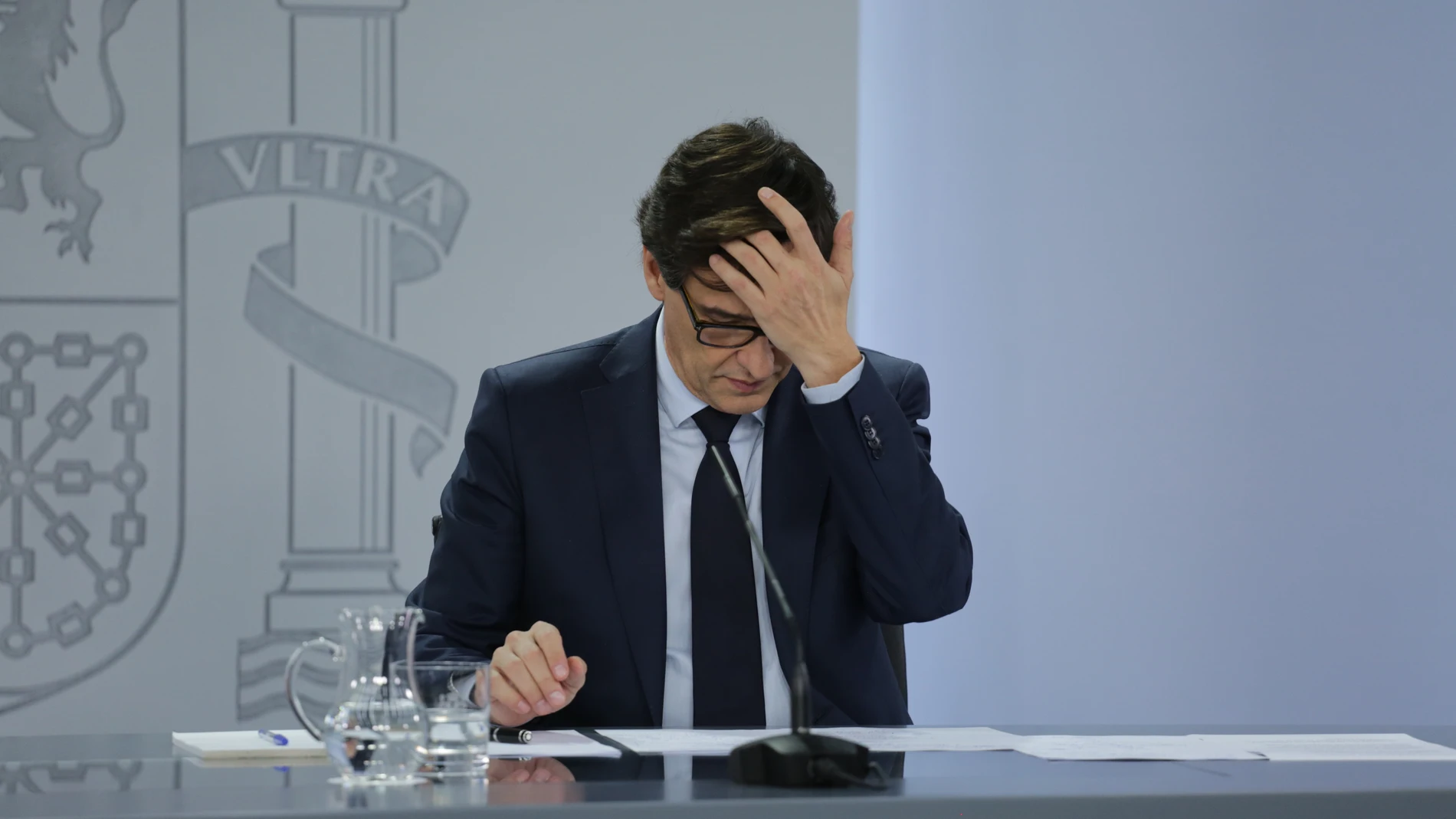 Rueda de prensa posterior al Consejo de Ministros extraordinario