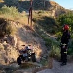 Accidente de un quad en Fuentidueña del Tajo