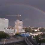 Arco iris en Madrid