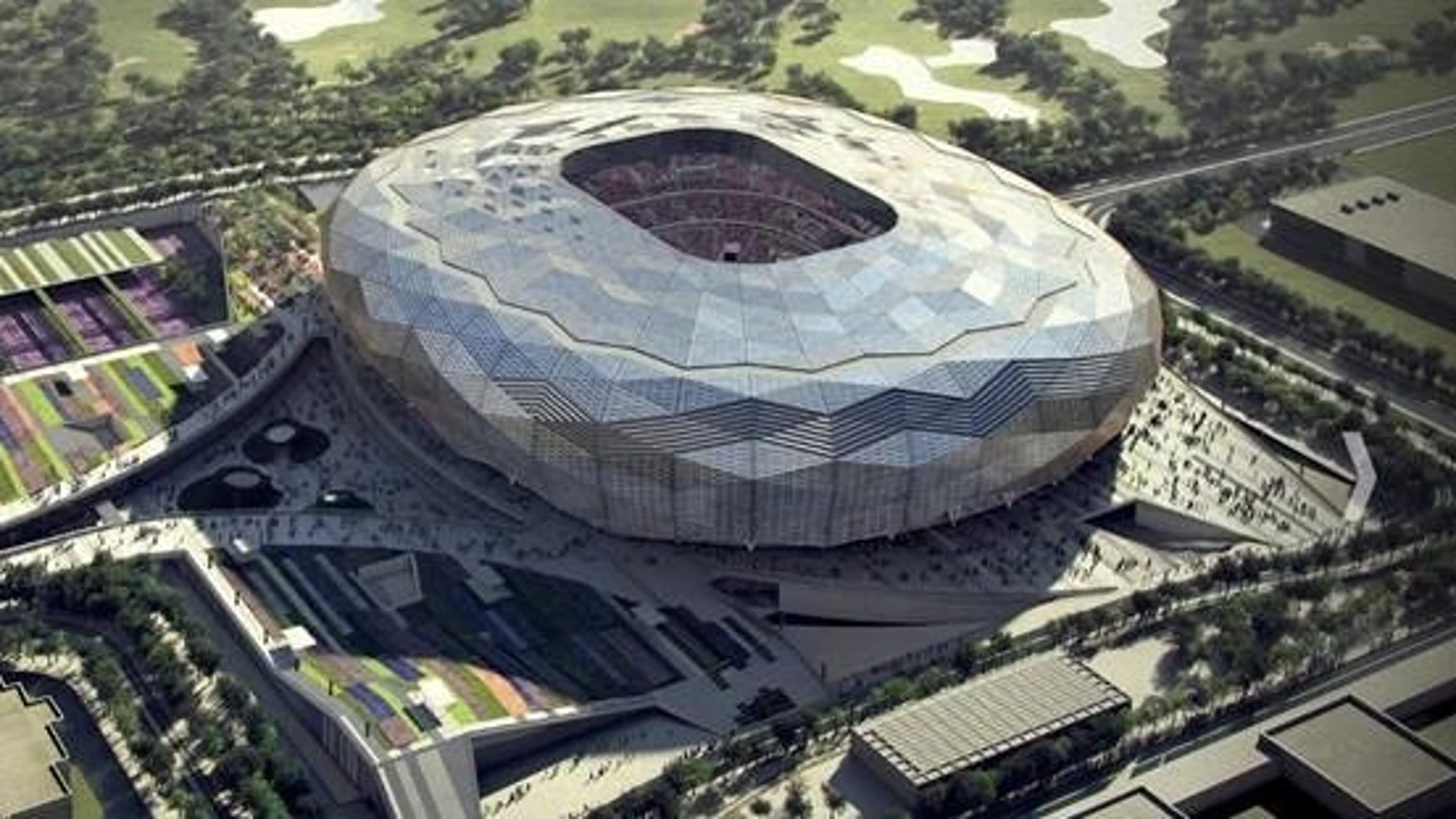 Fútbol.- Catar inaugurará el primero de los tres estadios del estudio español Fenwick Iribarren para el Mundial de 2022