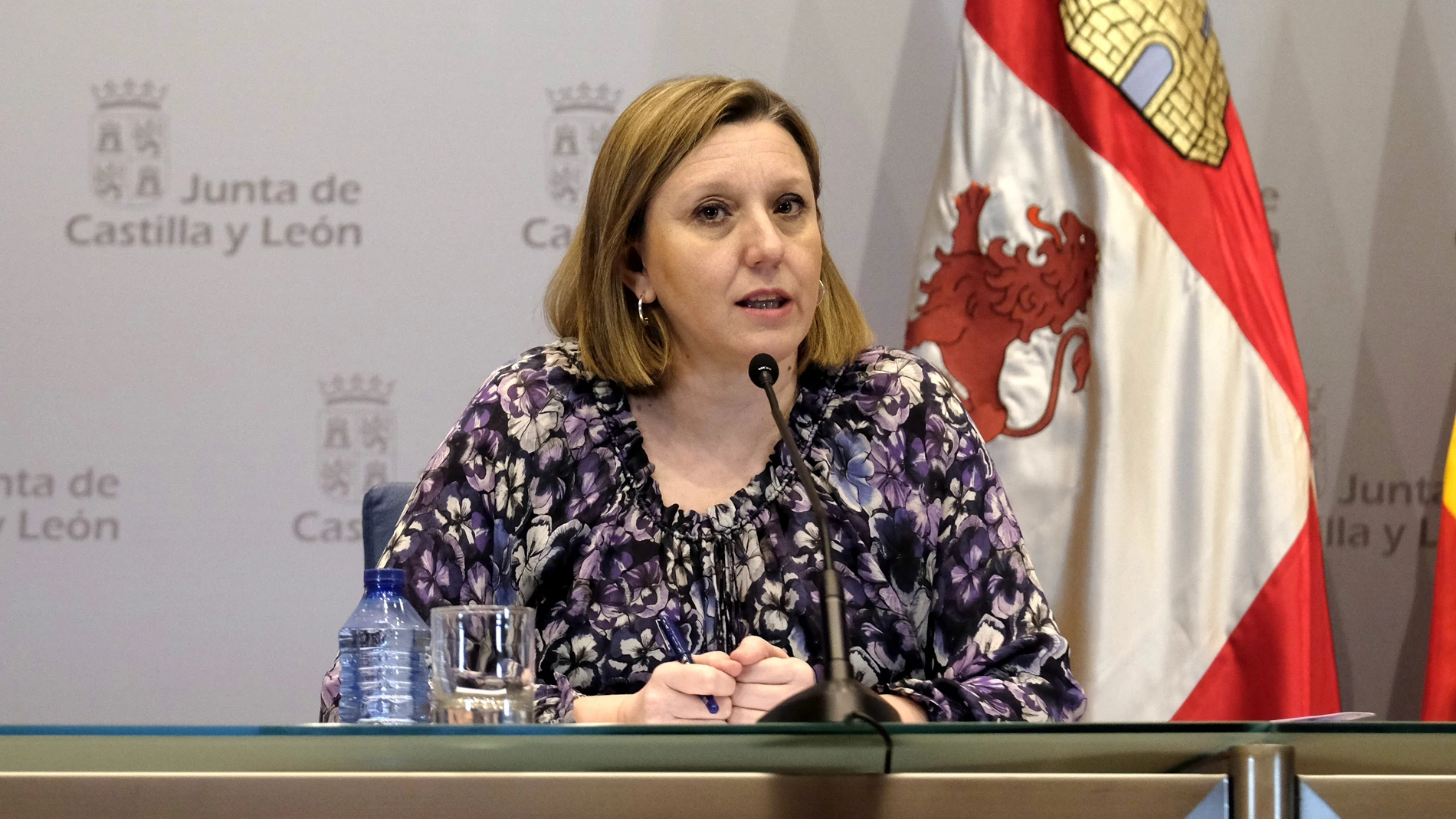 La consejera de Familia e Igualdad de Oportunidades de Castilla y León, Isabel Blanco,