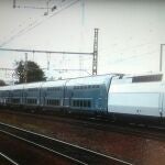 El primero de los trenes AVE de SNCF viaja hacia España