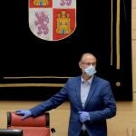 Luis Fuentes, presidente de las Cortes de Castilla y León