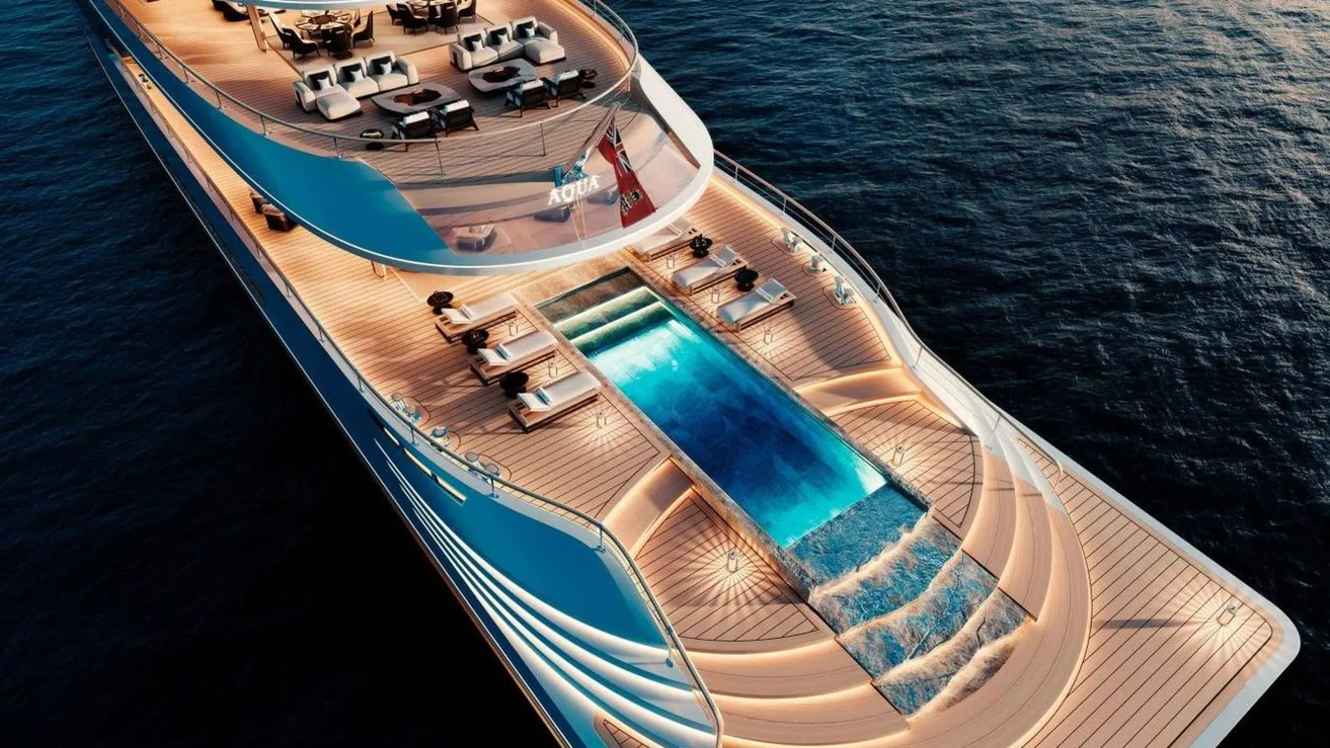 Aqua, de Sinot Yacht Architecture & Design