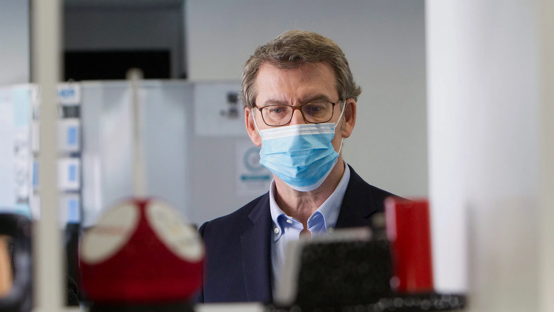 Feijóo visita empresa Nort3D