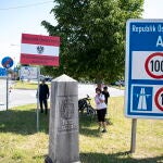 Frontera entre Austria y Alemania