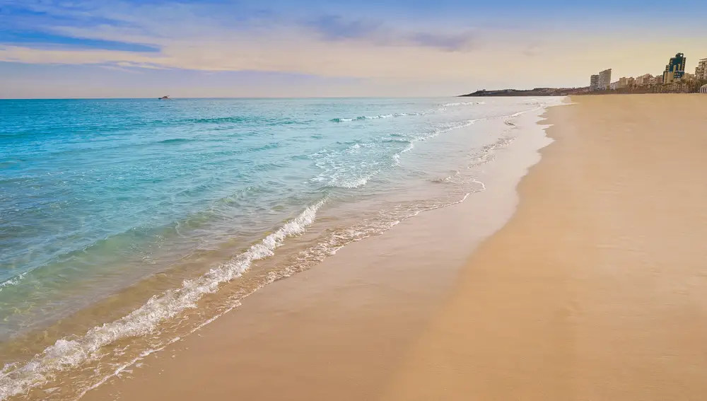 Playa de San Juan, en la provincia de Alicante