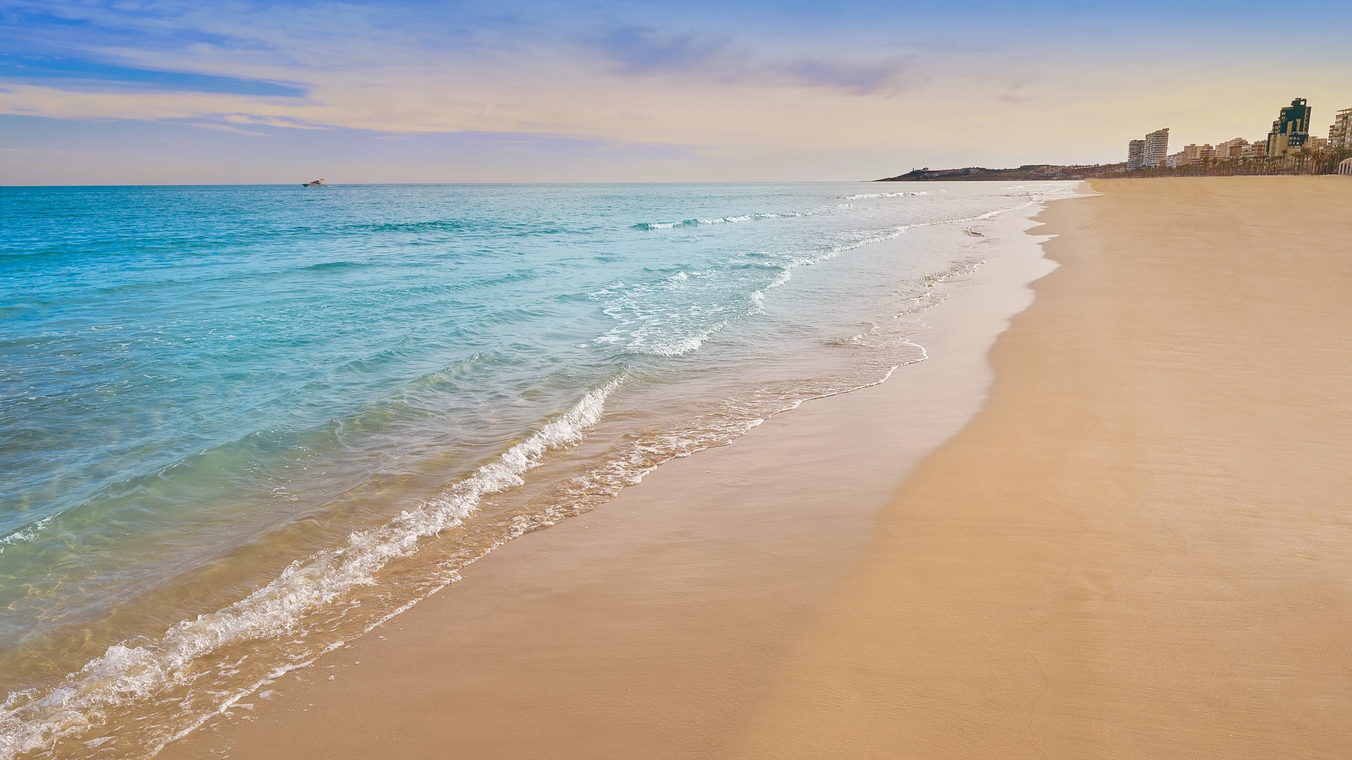 Playa de San Juan, en la provincia de Alicante