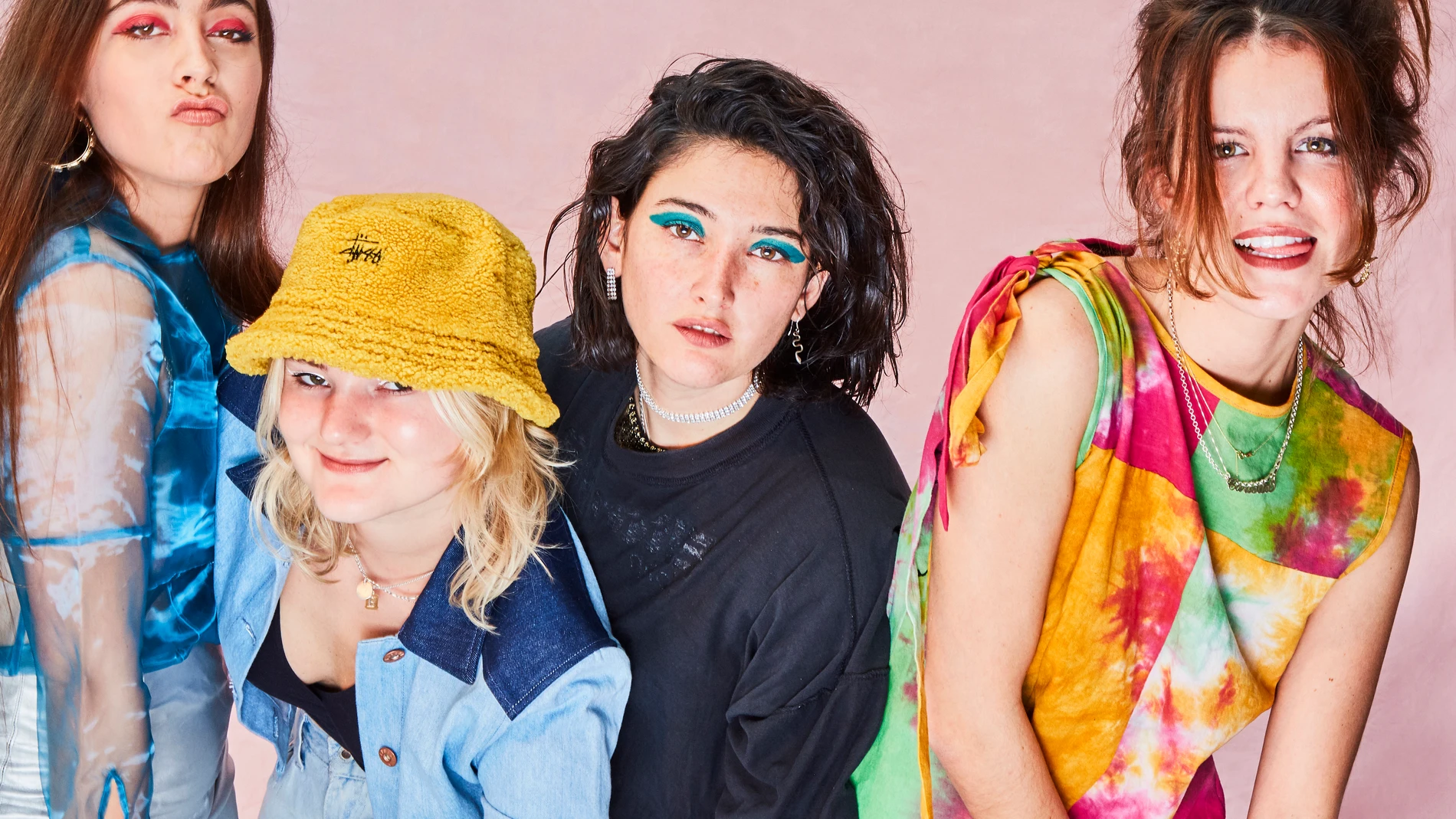 El cuarteto madrileño Hinds son, de izquierda a derecha: Ana Perrote, Amber Grimberger, Ade Martín y Carlota Cossials