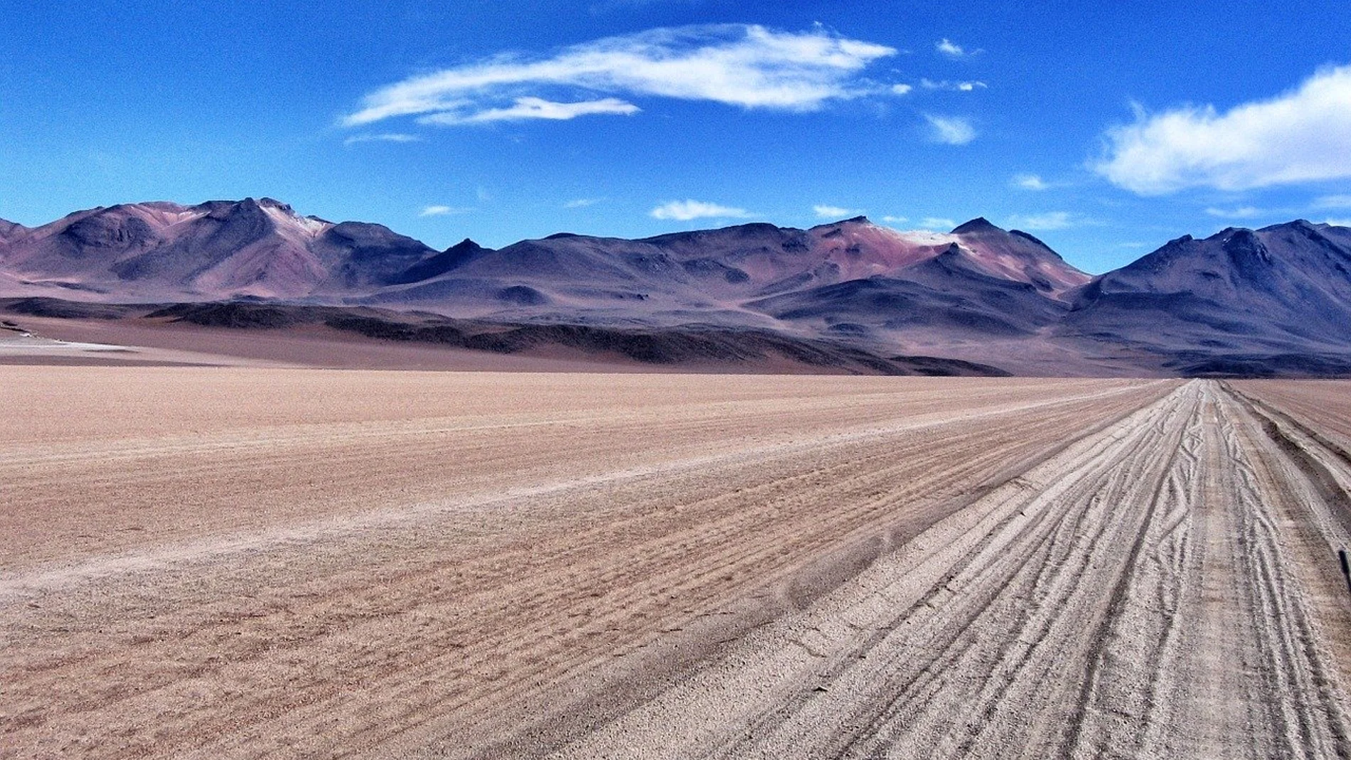 Zona de desierto en el Altiplano andino.