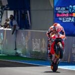 Marc Márquez, en el circuito de Jerez en 2019.