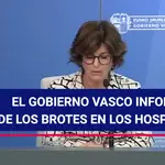 El Gobierno Vasco informa de los brotes en los hospitales