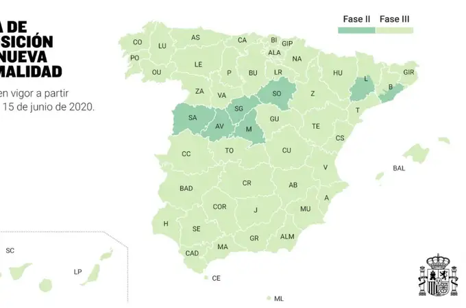 Sanidad pasa a León, Zamora, Palencia, Valladolid y Burgos a la fase 3