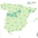 Mapa de transición de la nueva normalidad