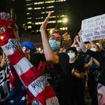 Una protesta en Nueva York contra el racismo
