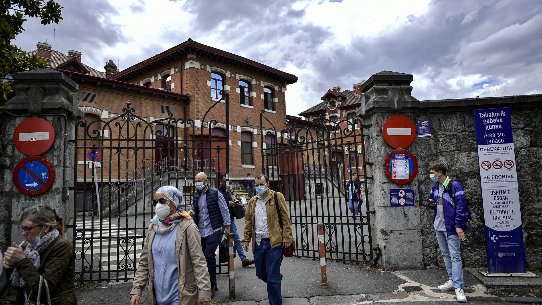 Hospital de Basurto,en Bilbao, donde se han detectado 41 casos