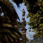 Una imagen del monumento dedicado a Colón en Barcelona EFE/Alejandro García