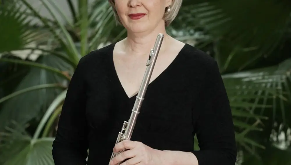 La flauta solista de la Oscyl, Dianne Winsor