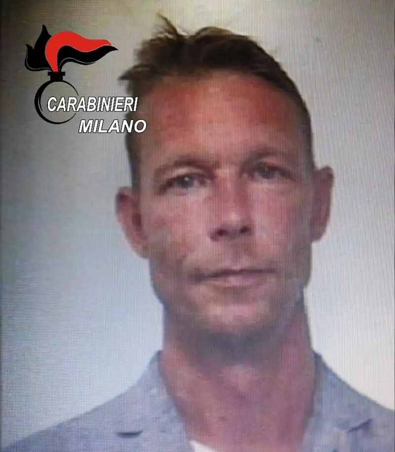Imagen de la ficha policial de Brueckner cuando fue detenido en Italia por un delito de tráfico de drogas