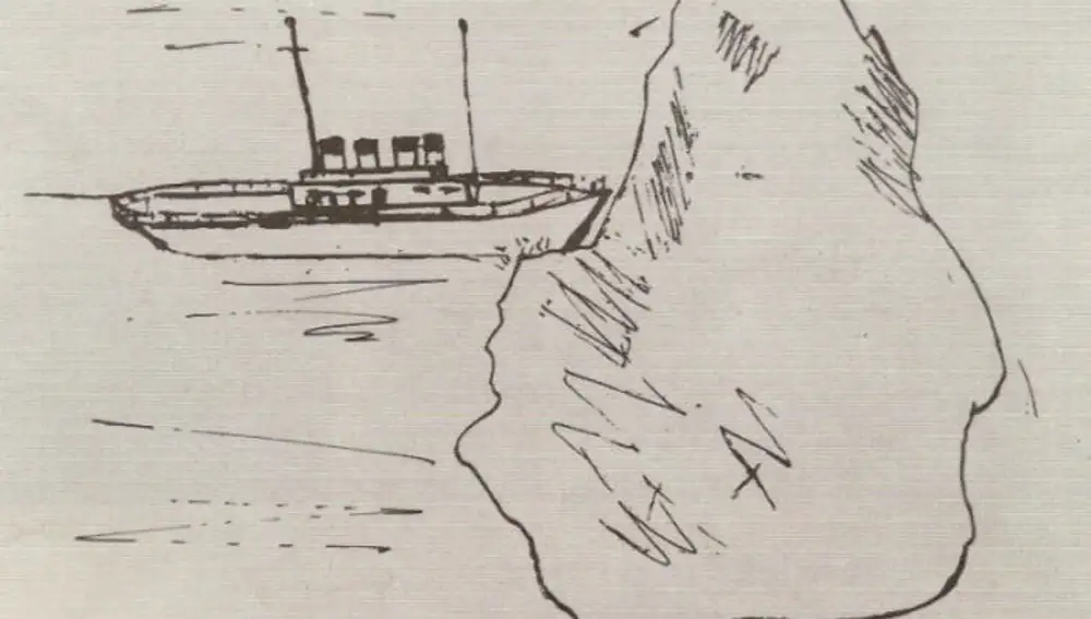 Boceto de Fredrick Fleet