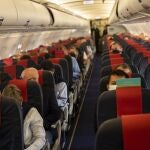 Pasajeros de un vuelo desde Bruselas a Marsella