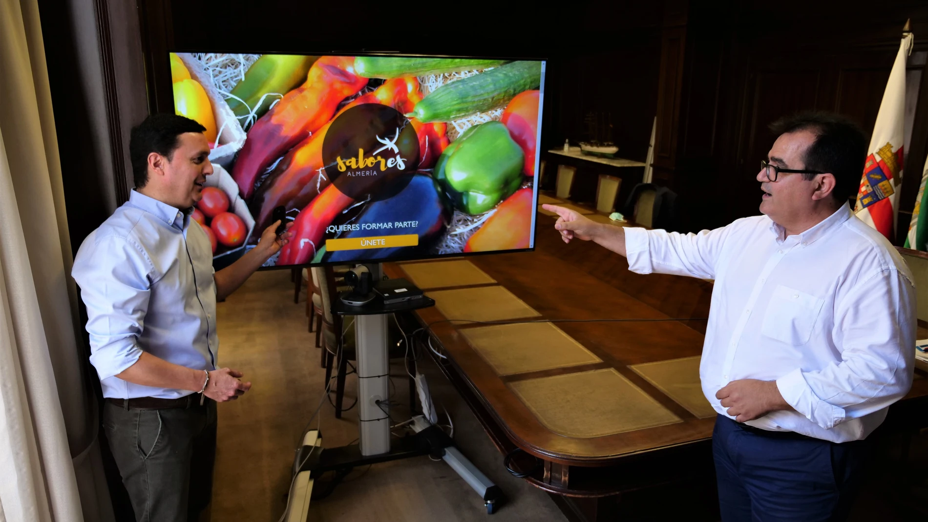 Almería.-Diputación.-'Sabores Almería' presenta su nueva web dentro del programa 'Promo' del Plan Almería