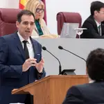 El portavoz del grupo Vox en la Asamblea Regional de Murcia, Juan José Liarte