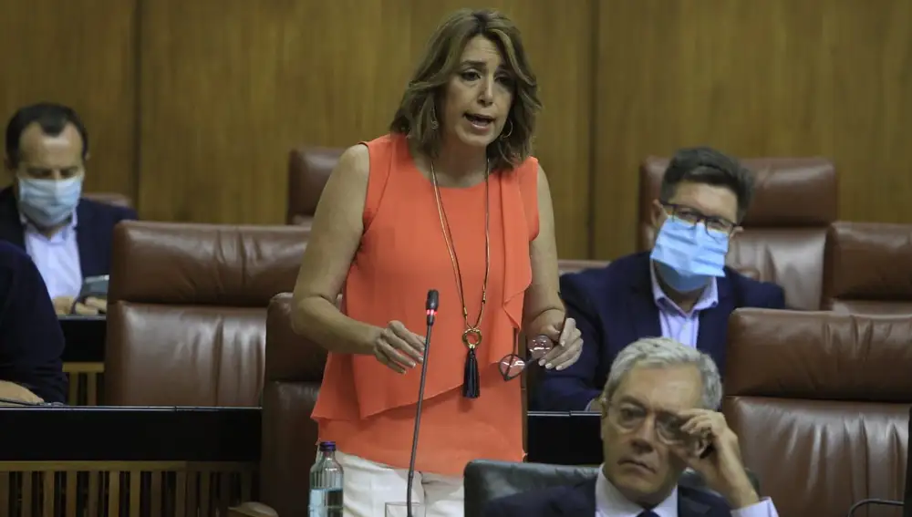 La líder del PSOE-A, Susana Díaz