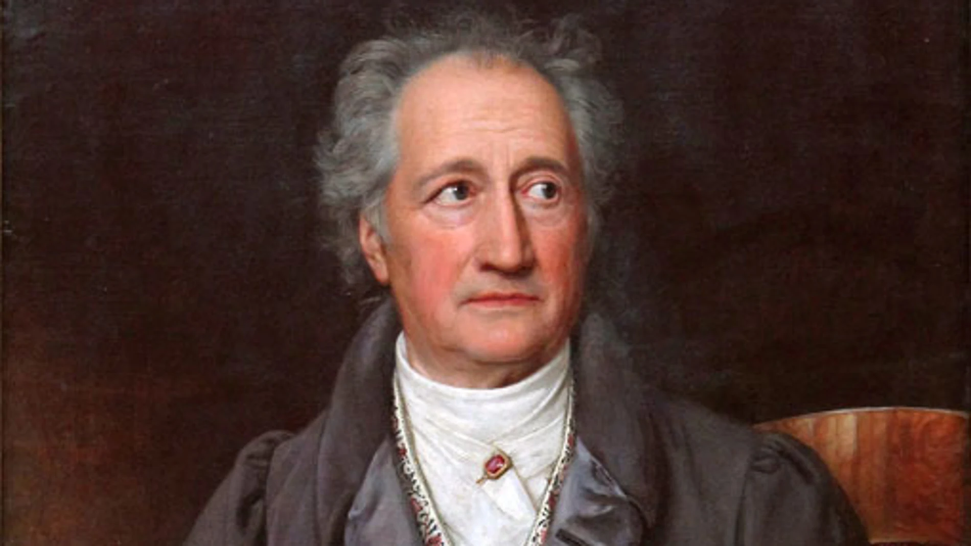 Goethe, retratado por Joseph Karl Stieler en 1828