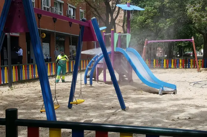 Madrid reabre este lunes las zonas infantiles de los parques