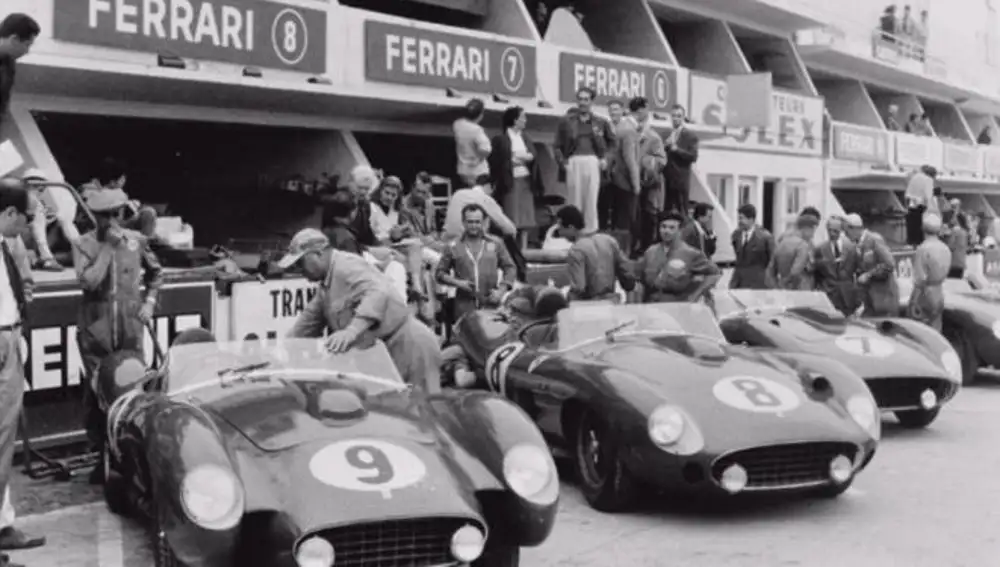 Equipo Ferrari Le Mans 1957